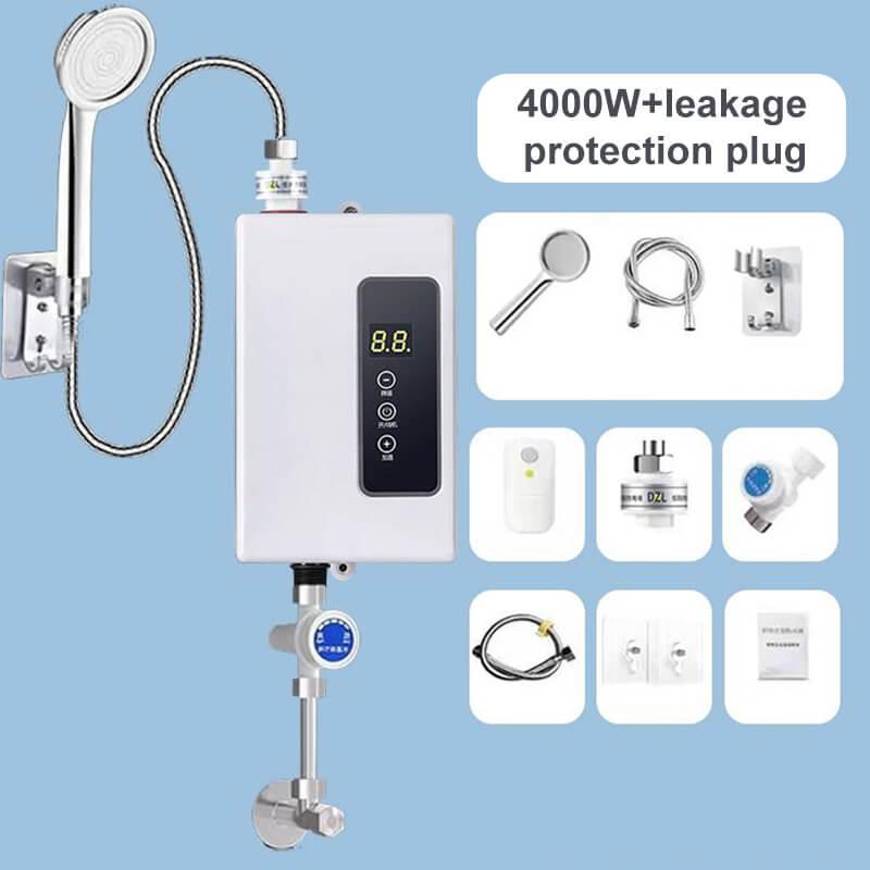 🚀💧【Endlos Warmwasser & Spart 90% Strom】🏠✅ Kompakter Durchlauferhitzer - Intelligente Lösung für sparsame Haushalte!