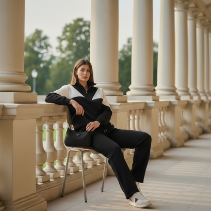 Timeless Cozy Damen-Jogginganzug aus 100 % Baumwolle
