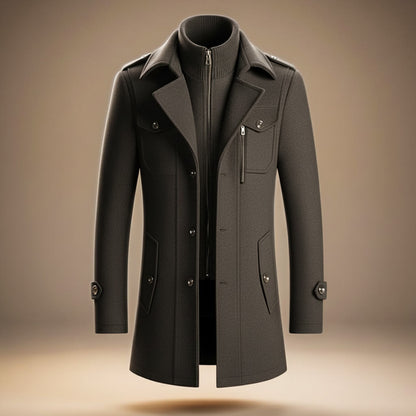 Marco Premium-Mantel aus Schurwolle