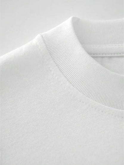 ILEERA It’s OK T-Shirt in Weiß – Rundhalsausschnitt