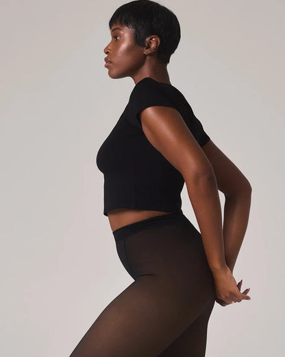 Thermo-Leggings mit Fleecefutter in Sand