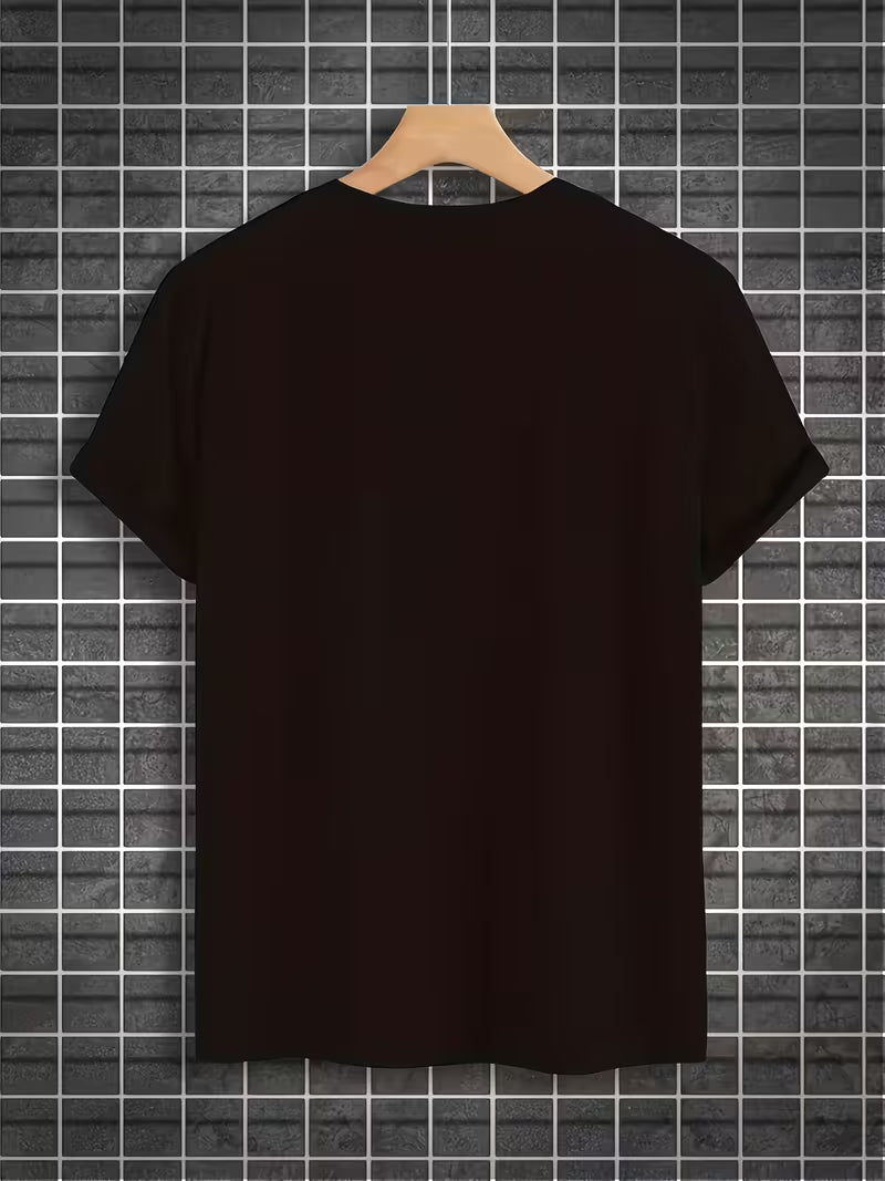 ILEERA Urban Sketch Oversize-T-Shirt in Schwarz – Rückseite