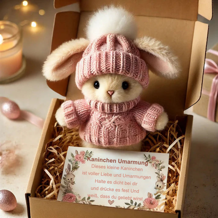 💖Osterliche Großaktion🔥Handmade Mini Bunny Hug Cute Ostern Geschenk🐇🎁