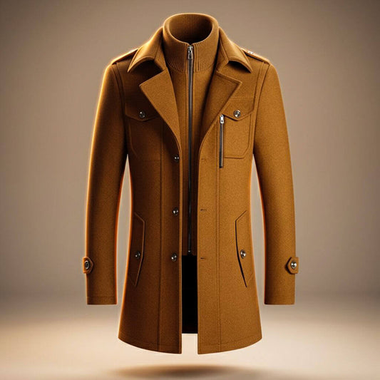 Marco Premium-Mantel aus Schurwolle
