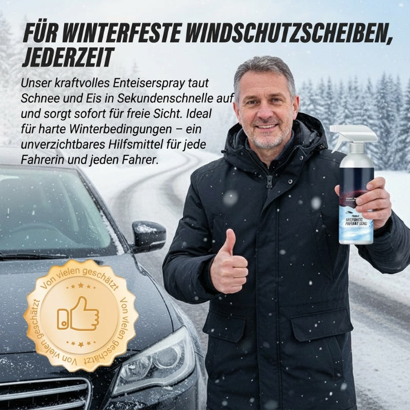 🔈🔈JETZT 60% RABATT🔥🚗Leistungsstarkes Enteisungsspray für Autowindschutzscheiben