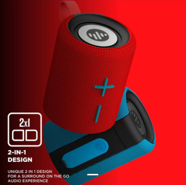 2-in-1 magnetischer, zweifach teilbarer Bluetooth-Lautsprecher