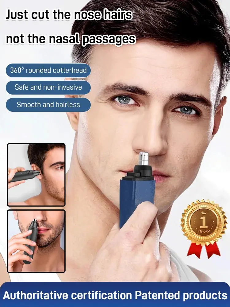 ⏳Zeitlich begrenzter Rabatt 💥- 50%🔥 Ideales Geschenk - Elektrischer Nasenhaartrimmer in deutscher Qualität