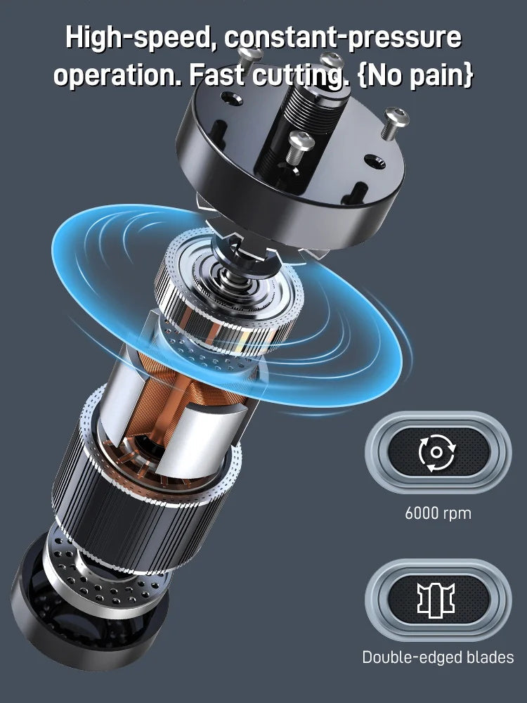 ⏳Zeitlich begrenzter Rabatt 💥- 60%🔥 Ideales Geschenk - Elektrischer Nasenhaartrimmer in deutscher Qualität