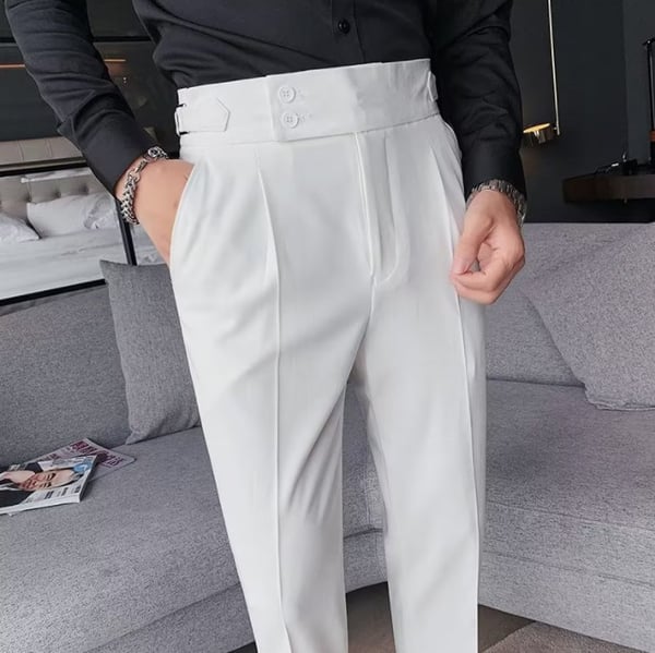 💖Einfarbige, gerade geschnittene Freizeithose für Herren