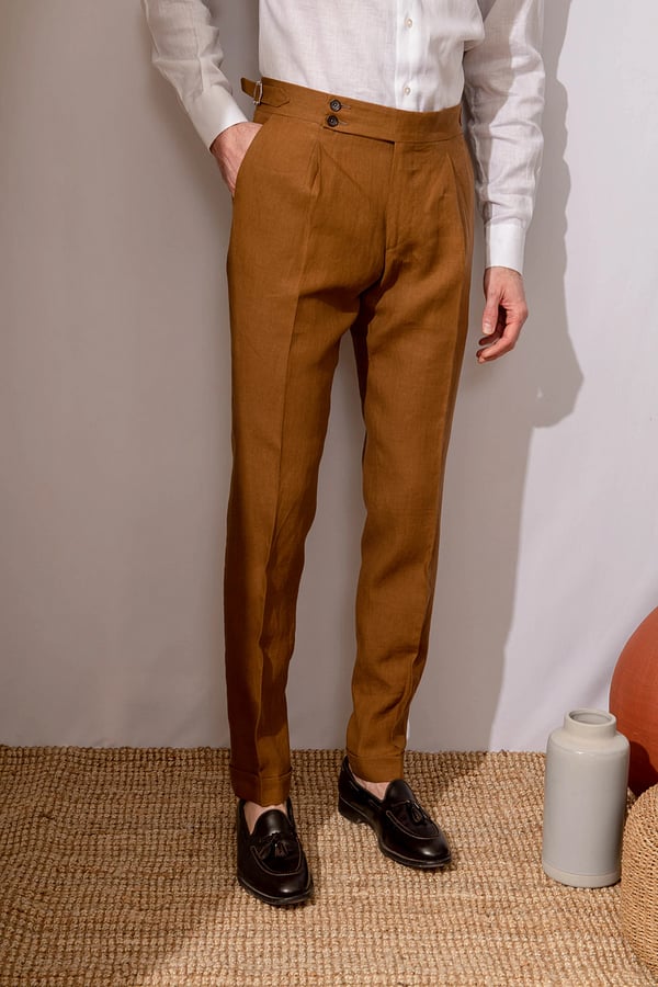 💖Einfarbige, gerade geschnittene Freizeithose für Herren