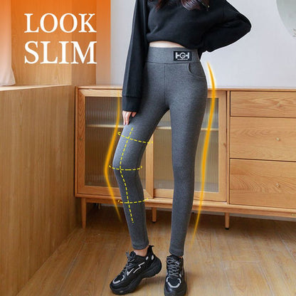 👖Thermo-Kaschmir Slim-Fit-Hose – Hochwärmend, Luxuriös Weich & Schmeichelhafte Passform 📦