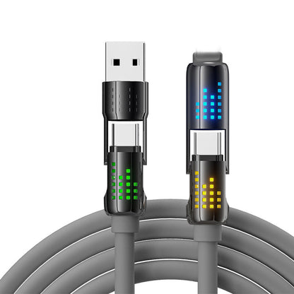 4-in-1-Schnellladedatenkabel mit Atemlicht