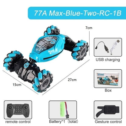 🏎️Perfektes Geschenk für Kinder (Sale - 50% OFF✨)  Gesture Sensing & RC Stunt Car