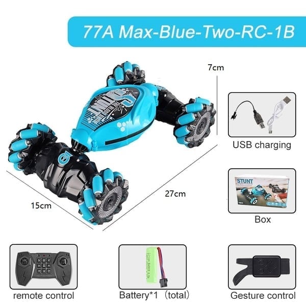 🏎️Perfektes Geschenk für Kinder (Sale - 50% OFF✨)  Gesture Sensing & RC Stunt Car