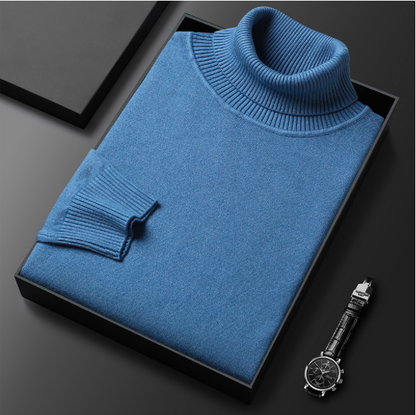 🧶 50% RABATT HEISSER VERKÄUF! ✨ Premium Kaschmirpulli Herren Einfarbig - Weiches Wohlfühlgarn mit Moderner Passform für Business & Freizeit 👔🎯