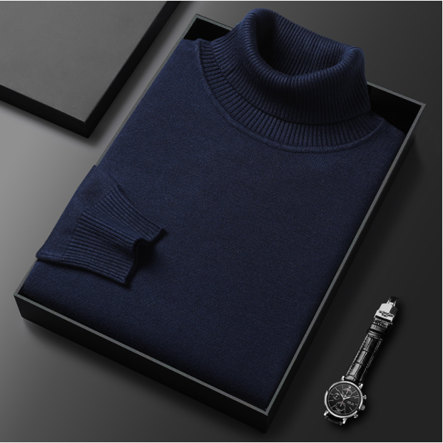 🔥Black-Friday-Mega-Angebot – 49 % Rabatt! ✨ Premium Kaschmirpulli Herren Einfarbig - Weiches Wohlfühlgarn mit Moderner Passform für Business & Freizeit 👔🎯