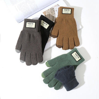 USB Wiederaufladbare elektrisch beheizte Strickhandschuhe