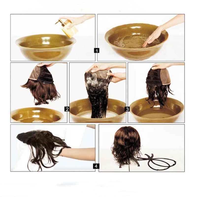 💜 LETZTER TAG DER AKTION - 🔥70 % RABATT 🔥Lockige, gewellte Frizz-Haarverlängerung mit Pferdeschwanz