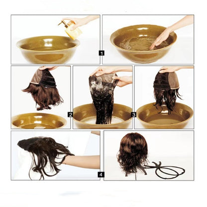 💜 LETZTER TAG DER AKTION - 🔥70 % RABATT 🔥Lockige, gewellte Frizz-Haarverlängerung mit Pferdeschwanz