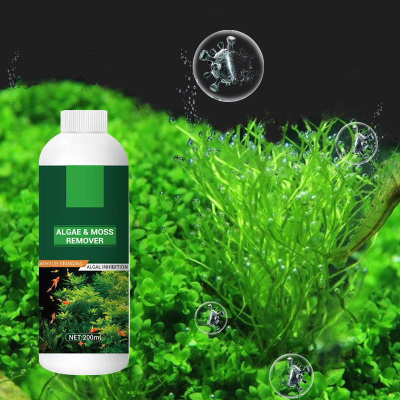 🎉Buy More Save More💥 Algen- & Moosentferner für das Aquarium - Sichere Wasseraufbereitung