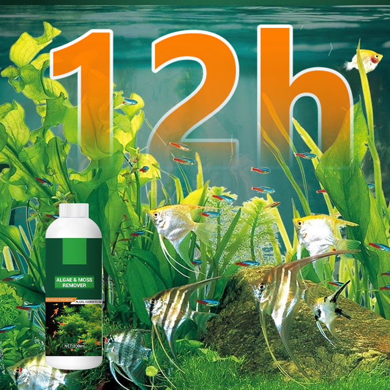 🎉Buy More Save More💥 Algen- & Moosentferner für das Aquarium - Sichere Wasseraufbereitung