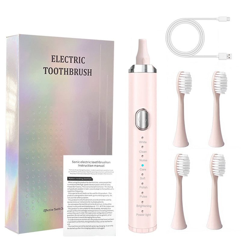 💕2025 HEIßER VERKAUF🦷Sonic elektrische Zahnbürste mit 8 Modi für Erwachsene🦷