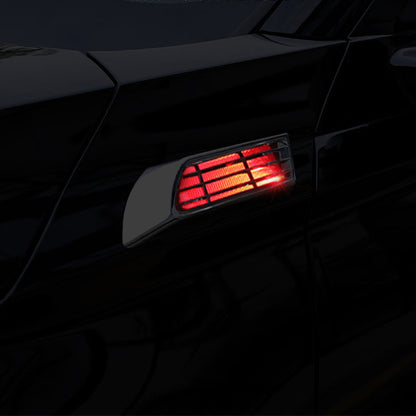 Solarbetriebene Auto-Deko-Blinkleuchte