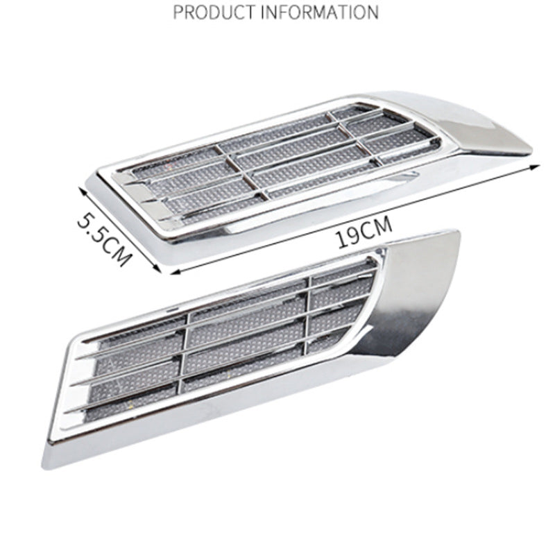 Solarbetriebene Auto-Deko-Blinkleuchte