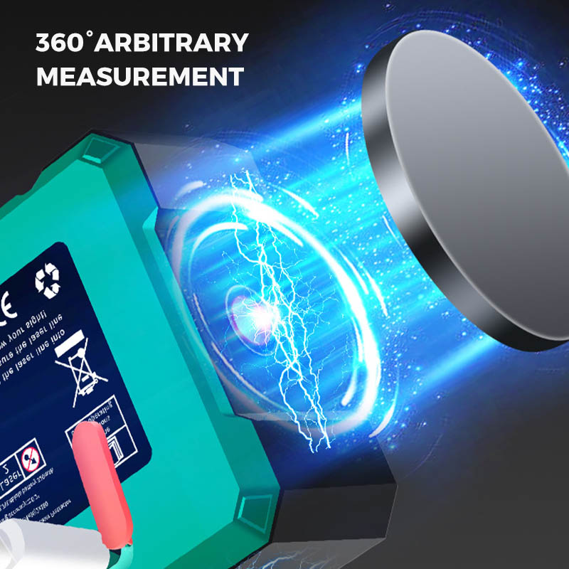 Magnetischer digitaler Winkelsucher mit elektronischem Laser
