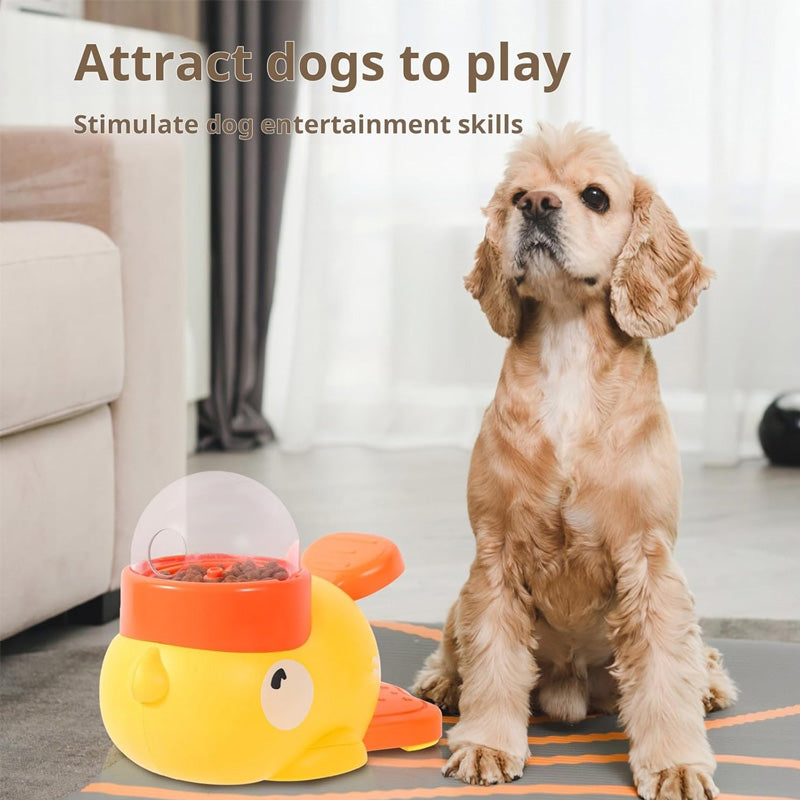 2-in-1 Interaktives Hundepuzzle-Spielzeug & Anti-Schling-Napf
