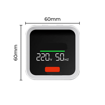 Steckdosentester mit LCD-Display