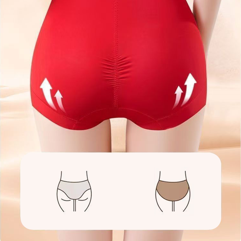 Hoch taillierte formgebende Bodyhose