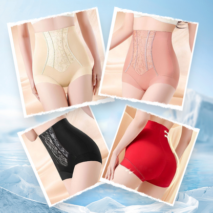 Hoch taillierte formgebende Bodyhose