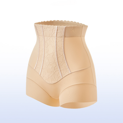 Hoch taillierte formgebende Bodyhose