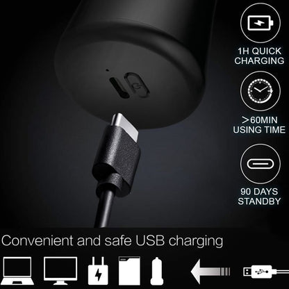 🎁Vatertagsgeschenk💕Kaufen Sie zwei, Kostenloser Versand🪒Waschbarer elektrischer Rasierapparat im Taschenformat