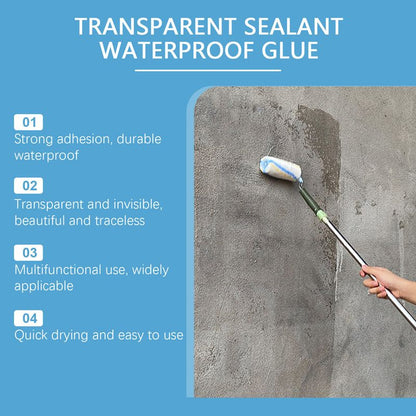 Transparentes Mehrzweckmittel, wasserdicht und leckagefrei