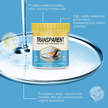 Transparentes Mehrzweckmittel, wasserdicht und leckagefrei