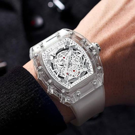 🎁Fashion Hollowed Men Watches-Limited 55%off