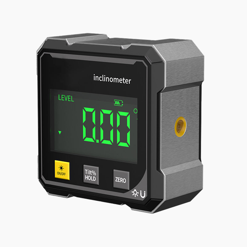 4-seitiger magnetischer digitaler Winkelmesser mit Laser
