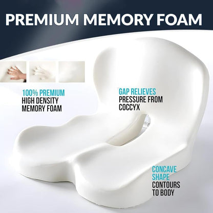🎁💺Rutschfester Sitz aus Memory-Schaumstoff