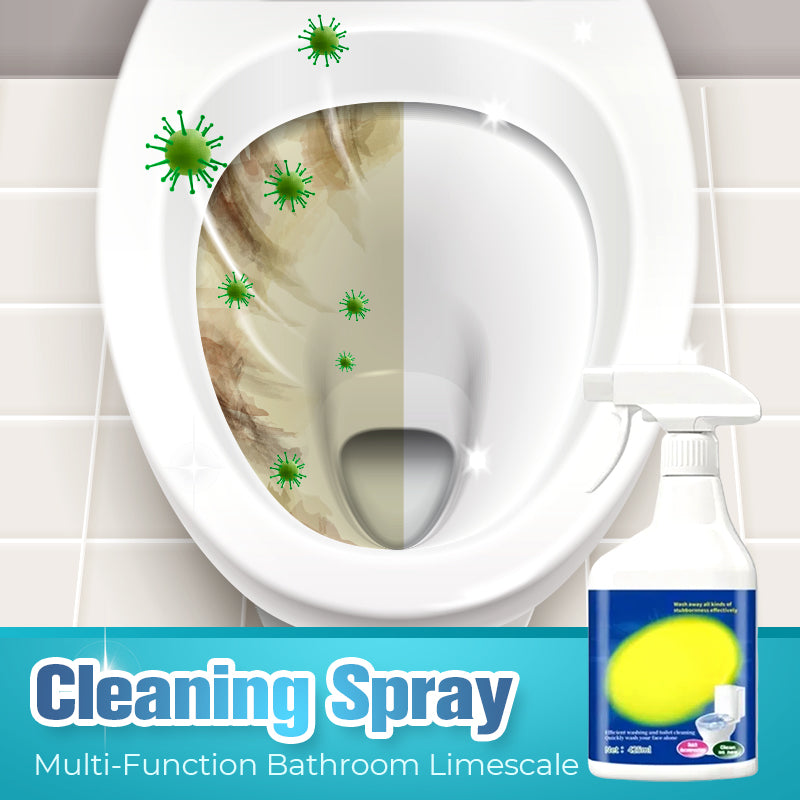 Multifunktions-Reinigungsspray gegen Kalk im Badezimmer