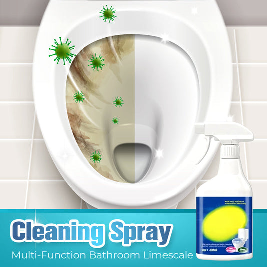 Multifunktions-Reinigungsspray gegen Kalk im Badezimmer