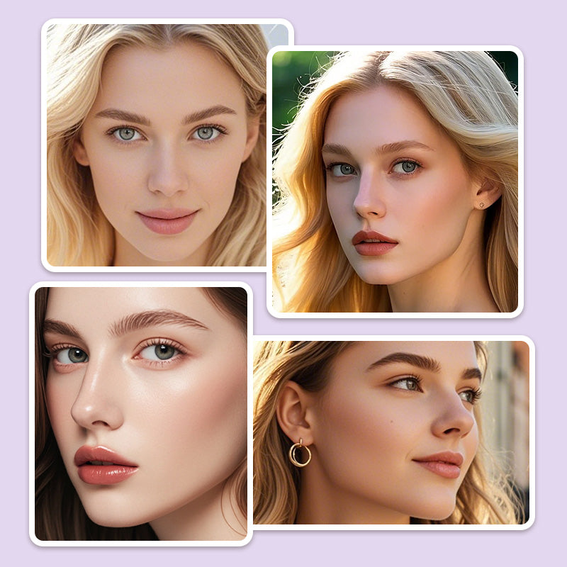 Langanhaltende und unsichtbare Stylingcreme für das doppelte Augenlid