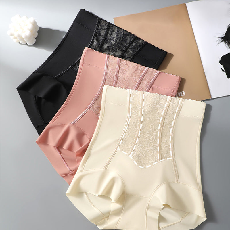 Eins kaufen, eins geschenkt💥Damenunterwäsche mit hoher Taille und Bauchweg-Effekt