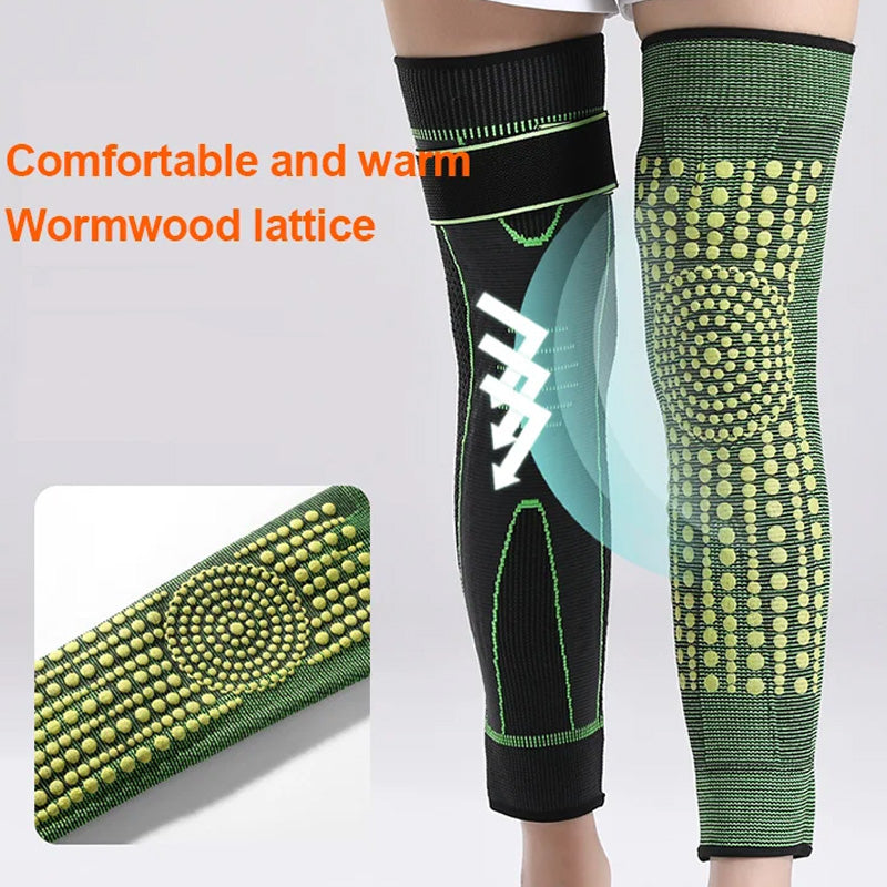 🍂Frühherbst-Sale 50 % RABATT🛡️ Rutschfeste, warme Kniebandage mit Dot Matrix Wormwood