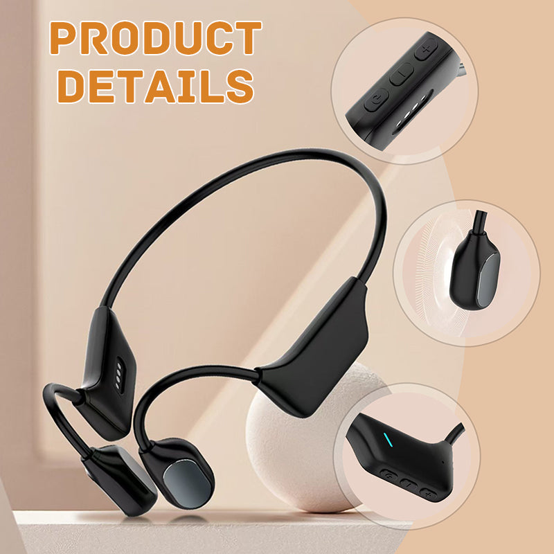 Bluetooth-Kopfhörer mit Knochenleitung und Hörgerätefunktion