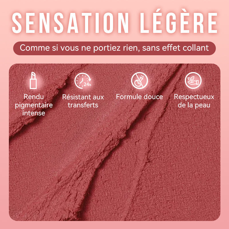 Leichter, langanhaltender matter Lipgloss