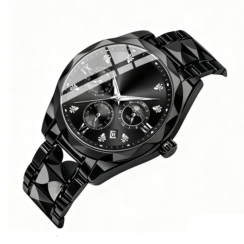 Modische wasserdichte Quarz-Armbanduhr