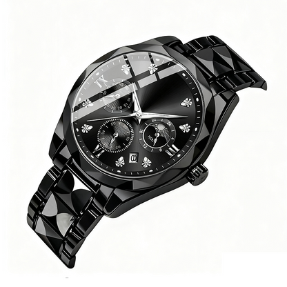 Modische wasserdichte Quarz-Armbanduhr