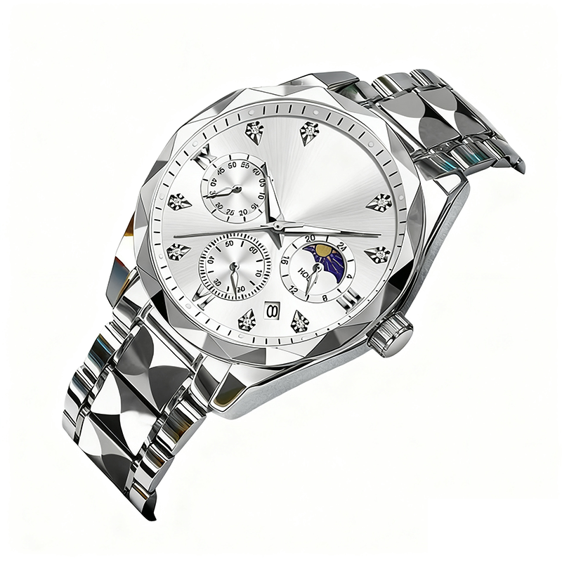 Modische wasserdichte Quarz-Armbanduhr